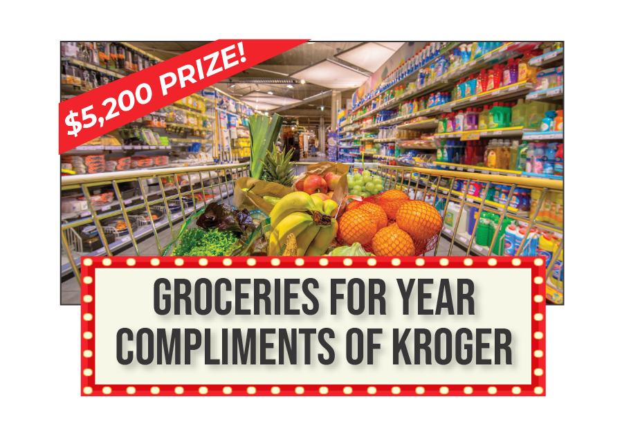 Groceries for a year from Kroger